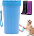 Mudbuster Portable Dog Paw Cleaner, Medium, Blue - Premium Quality Pet Supplies and Accessories