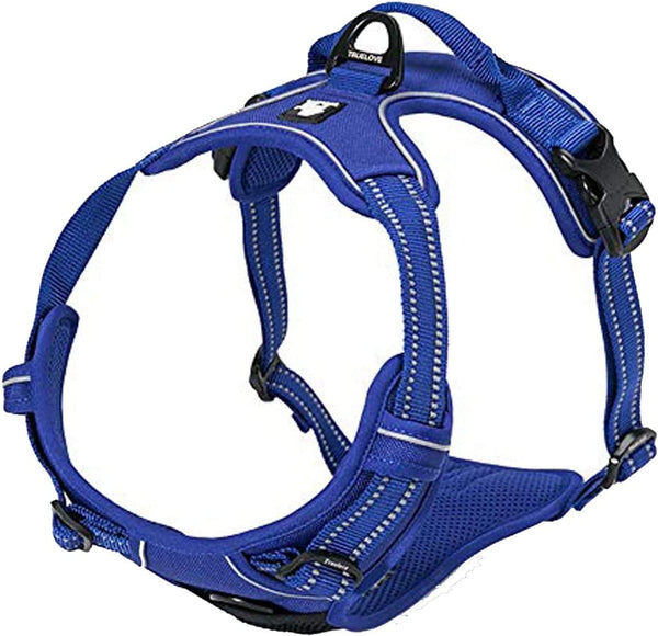 Reflective No-Pull Dog Harness - Adjustable Padded Vest with Comfort Control